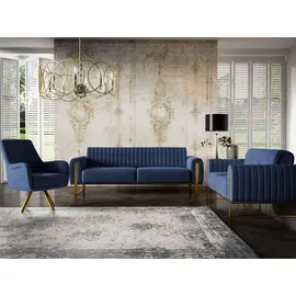Fun Möbel Sofaset Valerie 3-2 Und Drehsessel