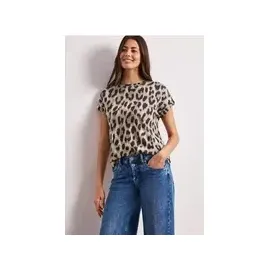 STREET ONE Dropped Shoulder Shirt mit Print - 34