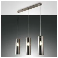 Fabas Luce Sintesi Pendelleuchte rund grau 3-flammig (3480-47-126)