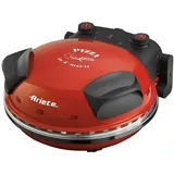 Ariete 909 Ofen Pizza 1200 Watt Durchmesser 33CM Max 400 Grad Timer Rot