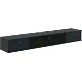 Hammel Furniture TV-Board »Mistral Fernsehschrank, Medienmöbel, Hängend«, mit Klappe Akustikstoff, Kabeldurchführung, Lowboard, B: 177 cm schwarz gebeizt, , 52084556-0 B/H/T: 177 cm x 23 cm x 32,5 cm