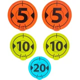Jazwares Nerf Zielscheiben Wall-to-Wall Targets (5er Pack)