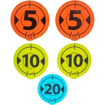 Jazwares Nerf Zielscheiben Wall-to-Wall Targets (5er Pack)