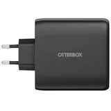 Otterbox Standard EU USB C 78-81343 USB-Ladegerät Innenbereich 100W GaN 2XUSB-C+2XUSB-A - Schwarz