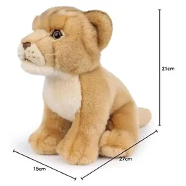 WWF Plüschtier Löwin 22 cm Braun