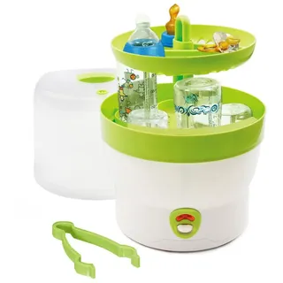 Babyruf BS 29g Babyflaschen Sterilisator für 6 Flaschen, grün