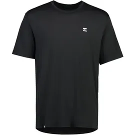 Mons Royale Herren Tarn Merino Shift T-Shirt (Größe S, schwarz)