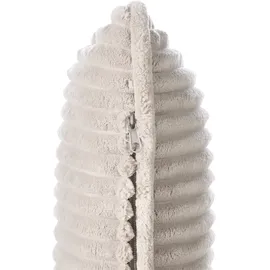 Beliani Schaukelsessel SORSELE Cord 65 x 79 x 81 cm Beige