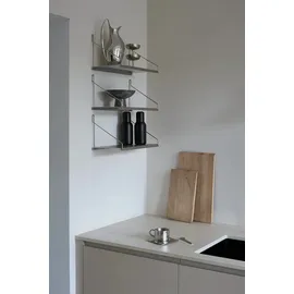 FRAMA Shelf Wandregal 40 x 20 cm Silber