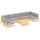 vidaXL Garten-Lounge-Set 8-tlg. grau Kiefer