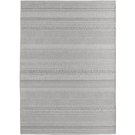 KADIMA DESIGN Küchenteppich, Ethno Robust Waschbar Strapazierfähig Terrasse Garten Grau, 80x150 cm, pflegeleicht, Teppiche – VENTOUX von Kadima Design