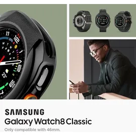SPIGEN Liquid Air Hülle Smartwatch, Schwarz