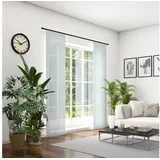 Neutex for you! Schiebegardine Allure (1 St), Paneelwagen, halbtransparent, Jacquard, Breite: 60 cm, nach Maß silberfarben 60 cm x 175 cm