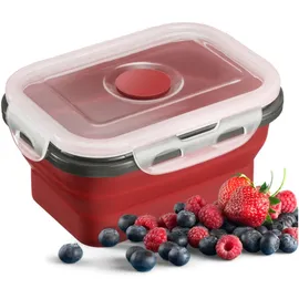 Westmark Faltbare Frischhaltedose rot 400 ml