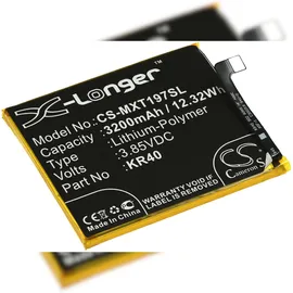 Powery Akku für Handy, Smartphone Motorola Moto One Vision