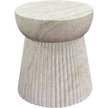 VCM Beistelltisch Bonn Clayfibre Clay Brown