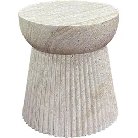 VCM Beistelltisch Bonn Clayfibre Clay Brown