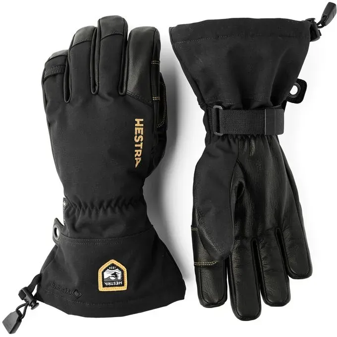 Hestra Army Leather Gore-Tex 5 Finger - Handschuhe - 9 - black