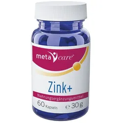 META-CARE Zink+ Kapseln 60 St