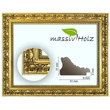 Bilderrahmen Neumann Neumann Barockrahmen 972 ORO gold 40x50 cm 1 St.
