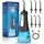 SURFOU Munddusche Kabellos Elektrische Zahndusche Wasser Zahnreiniger, Water Flosser for Teeth Oral Irrigator Wasserflosser für Zähne, Zahnzwischenraumreiniger Zahnseide Elektrisch