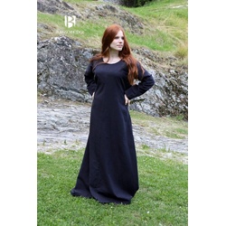 Burgschneider Burgfräulein-Kostüm Mittelalter Kleid Typ Unterkleid Freya Schwarz schwarz 38 – M