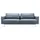 creation by rolf benz 4-Sitzer "CR.414, Designsofa, Loungesofa", blau (blaugrau), B:240cm H:91cm T:106cm, CREATION BY ROLF BENZ, Sofas, Wahlweise aus Leder oder Chenille
