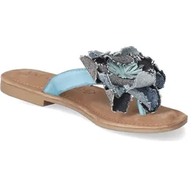 LAZAMANI Pantolette in blau 39