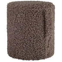BLOMUS Hocker TEDDY Polyester Ø 35 x 40 cm Braun