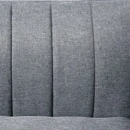 Homcom Schlafsofa Polyester 2-Sitzer Grau