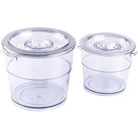 Magic Vac Vakuumbehälter Set rund weiß 2 x 2,0 l und 4,0 l