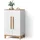 livinity® Kinderkleiderschrank Mailo 70 x 120 cm Eiche weiß