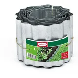Bellissa Rasenkante Welle 500 x 20 cm 5 m silber