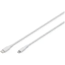 Digitus USB-C auf Lightning 1,0 m Weiß