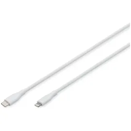 Digitus USB-C auf Lightning 1,0 m Weiß