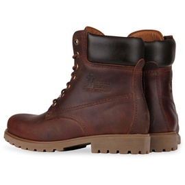 Panama Jack Panama 03 Herren Kalt gefüttert Classics Kurzschaft Stiefel & Stiefeletten, Braun (Bark), 43