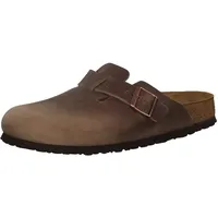 Birkenstock Boston Nubukleder geölt schmal tabacco brown 37