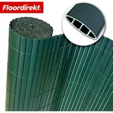 Floordirekt PVC Sichtschutzzaun 120 x 300 cm Grün
