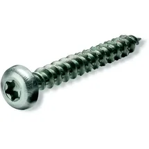 CIMCO 6-rund-Allzweckschraube 5,0x60 T25 vz Halbr. 191238