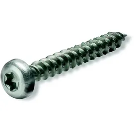 CIMCO 6-rund-Allzweckschraube 5,0x60 T25 vz Halbr. 191238