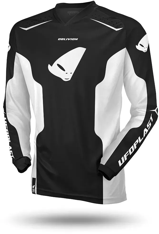 Ufo Oblivion Langarm-trikot - Black / White - M