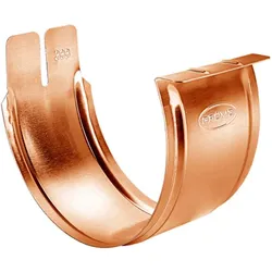 Klebe Rinnenverbinder, Grömo, Kupfer (Ausführung: 333 mm)