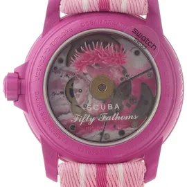 Swatch Blancpain x Swatch Fifty Fathoms Pink Ocean - Original mit Zertifikat