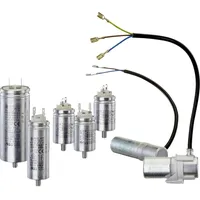 Hydra Kondensator Motor MKP 4μF 4uF 30x48 1 St. Mkp-motorkondensator 4 μF 450 V/ac 5 % (ø x L) 30 mm x 48 mm