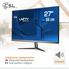 CSL Unity F27B-ALS, 68,58 cm (27 Zoll, Full HD) - Leistungsstarker AIO (Intel N200 Windows 11 schwarz