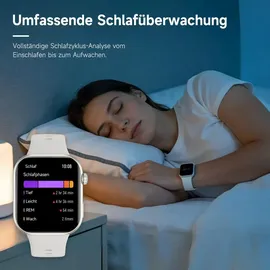 Honor Watch 2i BT 49,70 mm Gehäuse weiß Sportarmband weiß M