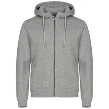 Clique Miami Kapuzenjacke 95 grey mélange XL