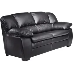 Zweisitzer-Sofa 'Casino I' , schwarz