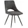 PRO.COM Polsterstuhl ERNESTO, Grau - Schwarz - Kunstleder - Mikrofaser - Metallgestell