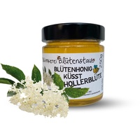 Bio Blütenhonig küsst Hollerblüte von Bio-Imkerei Blütenstaub 230 g Honig